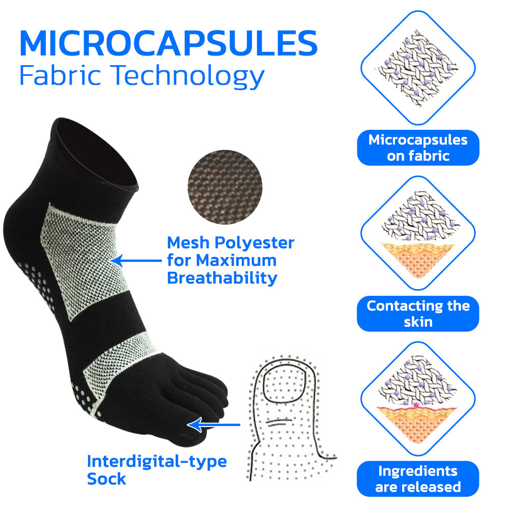 German Antifungal Microcapsules Hygienic Socks