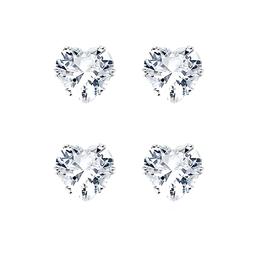 HeartLymph Detoxing Platinum Earrings