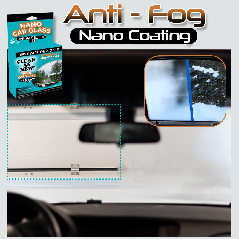 Nano Car Glass Rain Repellent Set